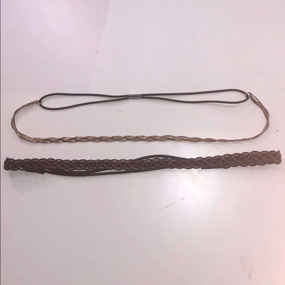 Black and Gold Headbands